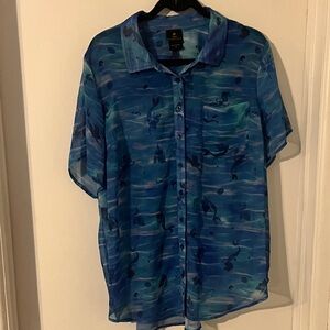 Disney Princess Button Down Shirt